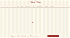 Desktop Screenshot of hoteldefleurieparis.com